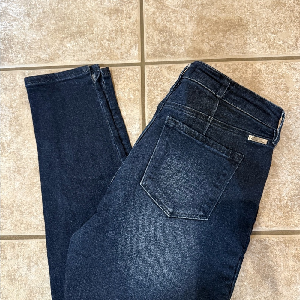 Dark Blue Denim Jeans